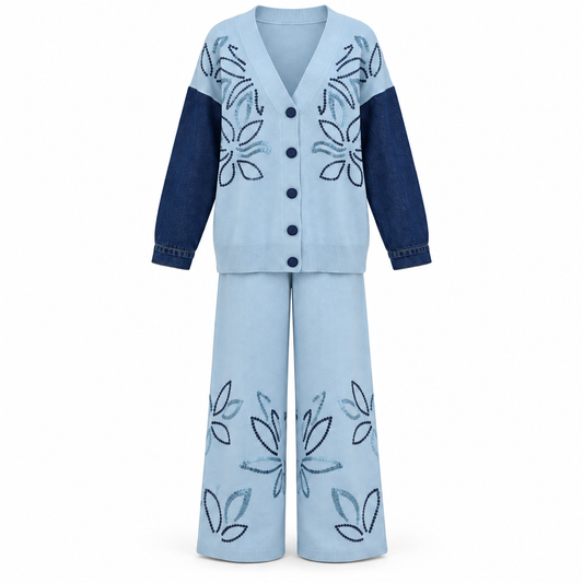 ELVA BLOOM SET Blue
