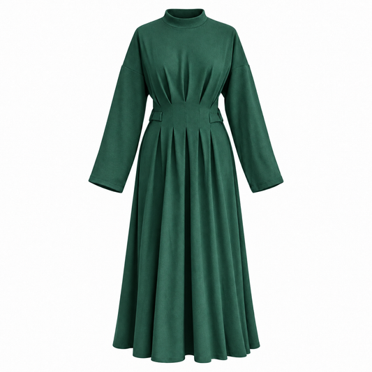 MILAE DRESS Emerald Green