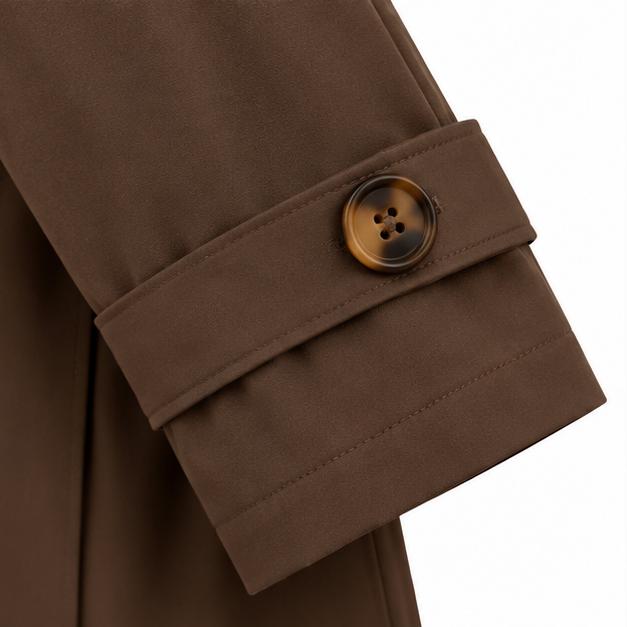 CALENN TRENCH COAT BROWN