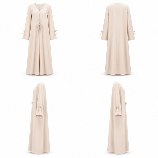 AVELINA DRESS Beige