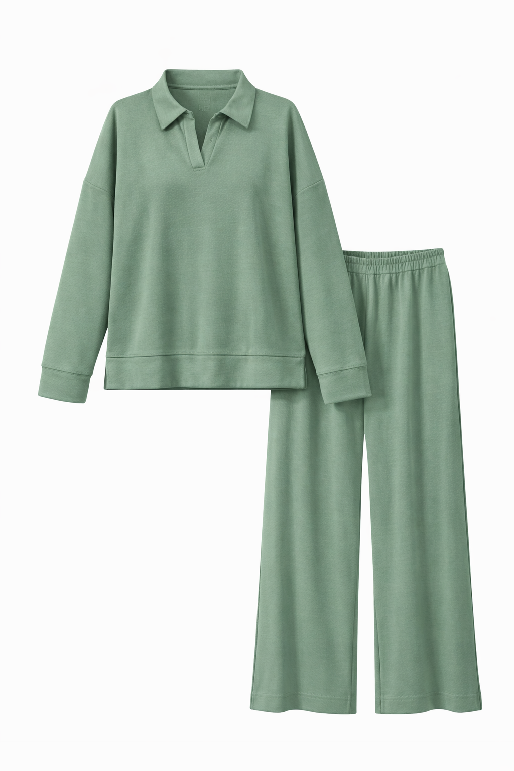OLYRA SET Dusty Green