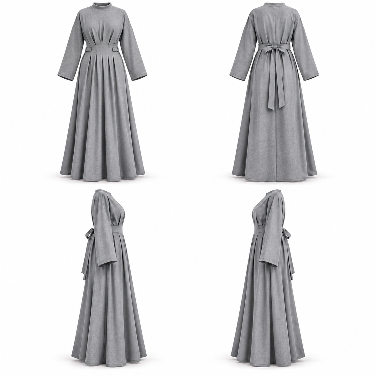 MILAE DRESS Grey