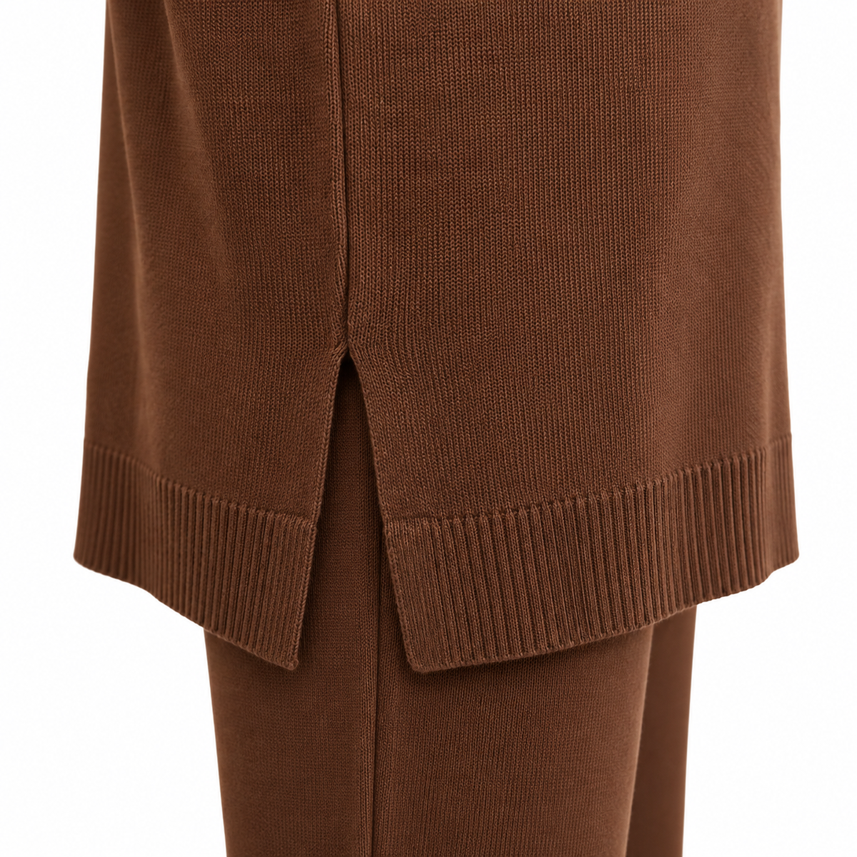 Vellora Knit Brown Set