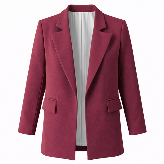 AVELINE BLAZER Burgandy