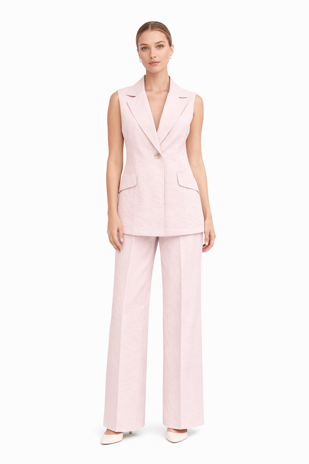 Pink Vest Set