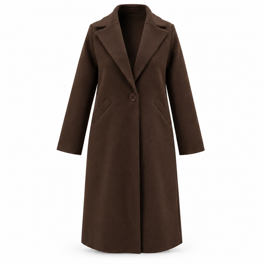 LEONIE COAT BROWN