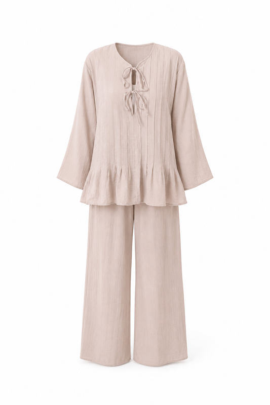 Beige Palm Set