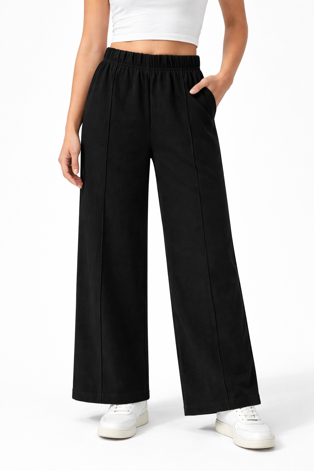 TAVELLE PANTS Black