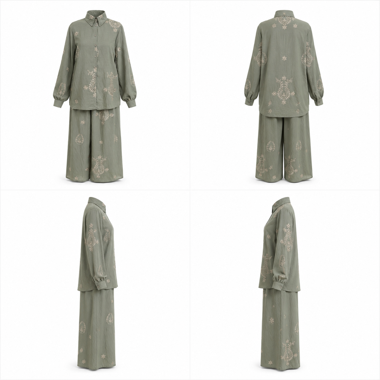 SERAPHINE SET OLIVE GREEN