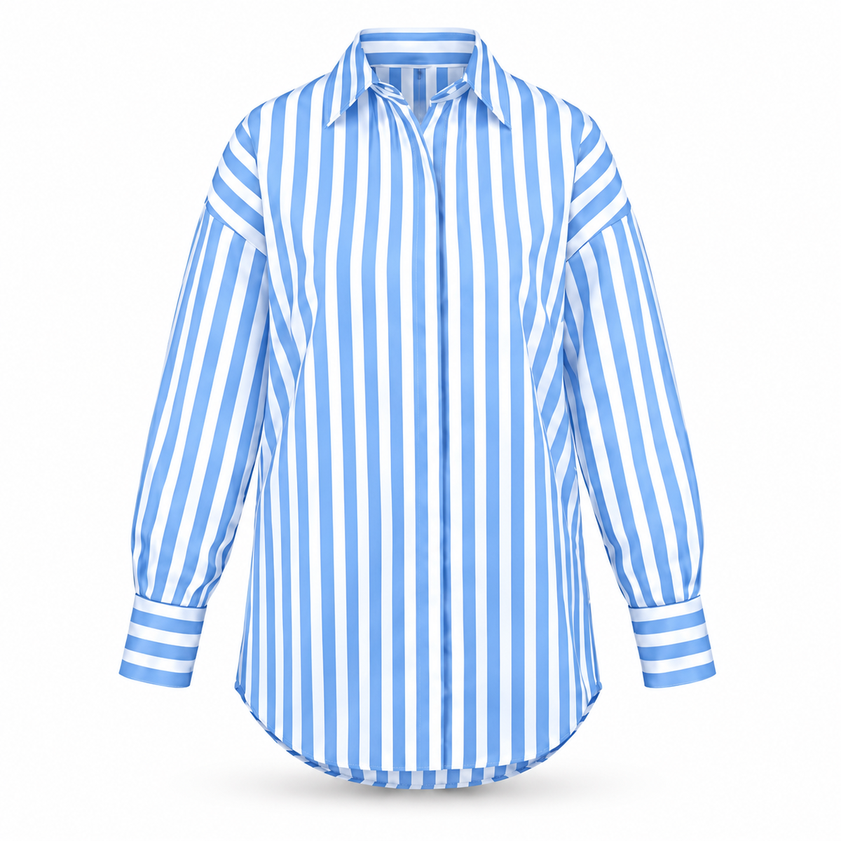 MELRA SHIRT BLUE