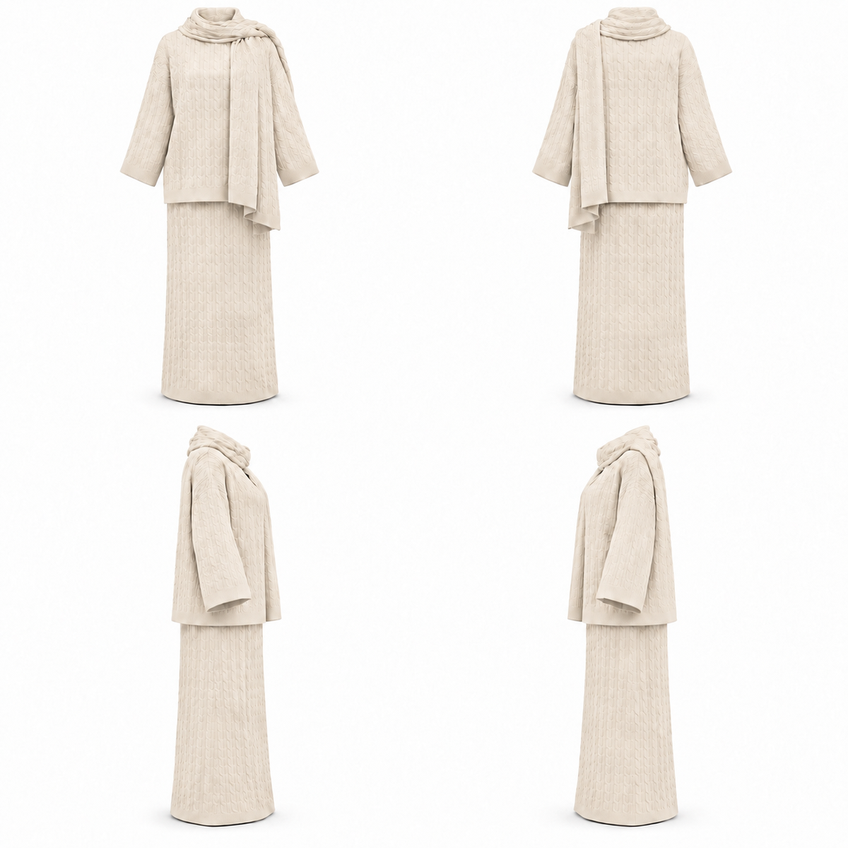 MILVA SET Off-White