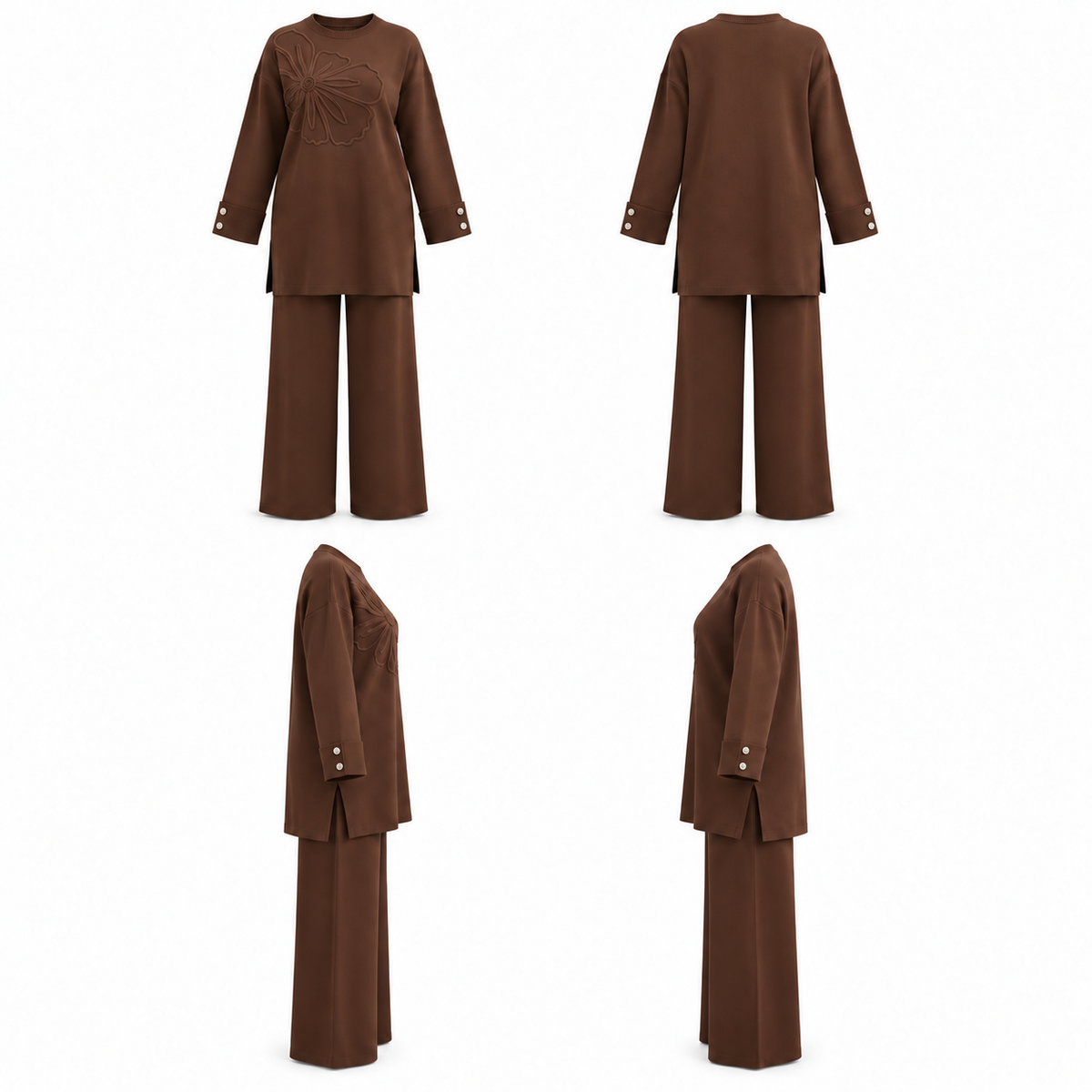 FLORIA SET Brown