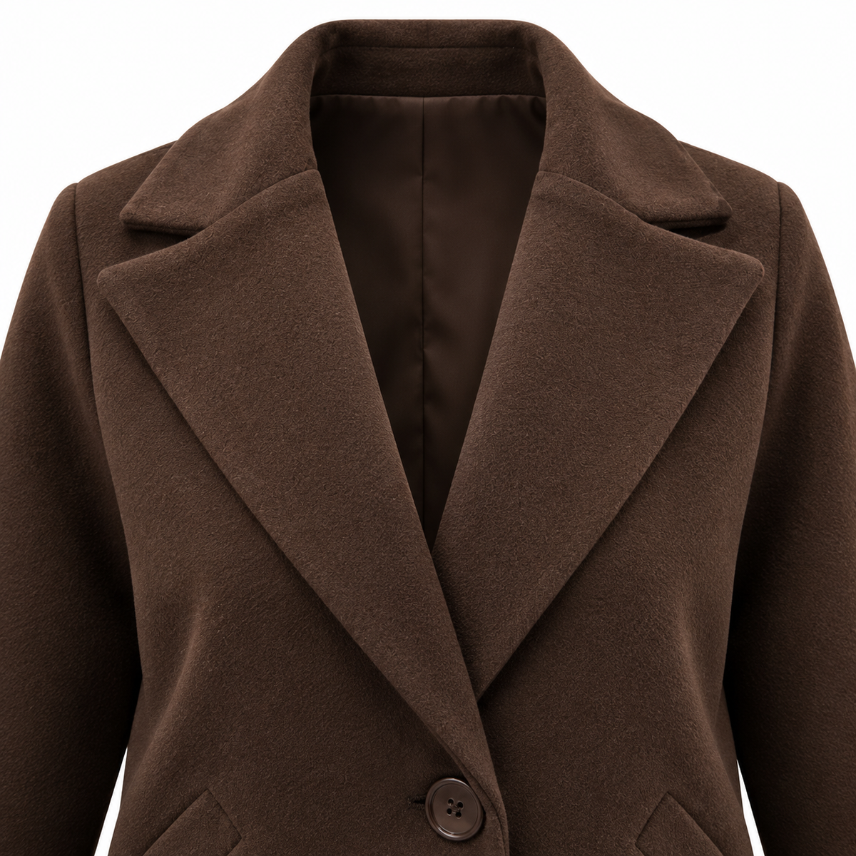 LEONIE COAT BROWN