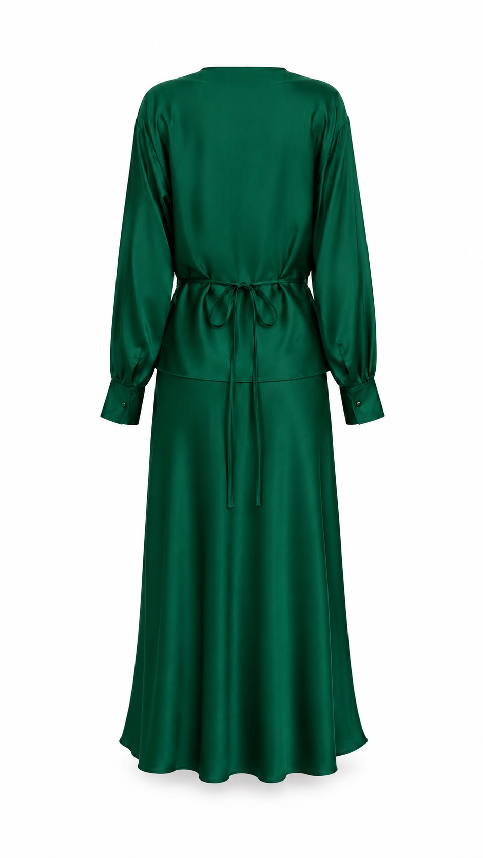 LILAE SKIRT SET EMERALD GREEN