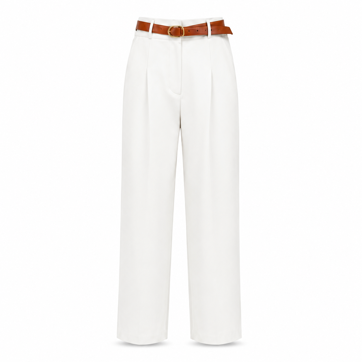 VYRA PANTS White