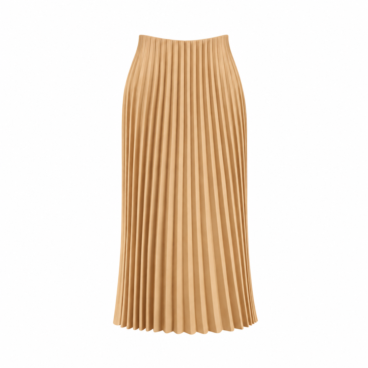 Tahini Plisse Skirt