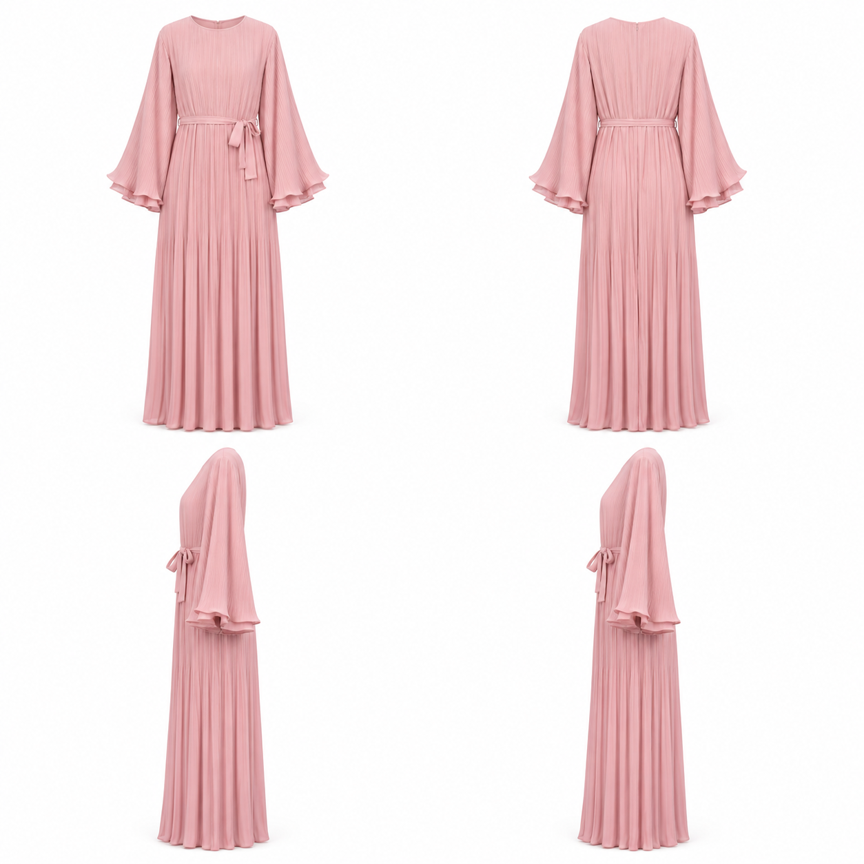 Bellina Dress Dusty Pink