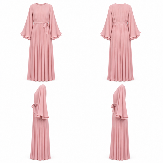 Bellina Dress Dusty Pink