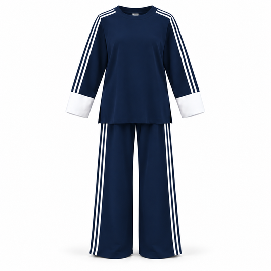 NEVELLE Navy COTTON SET