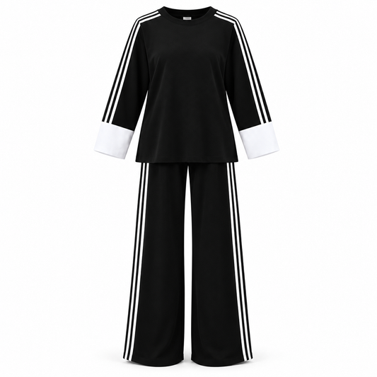 NEVELLE BLACK COTTON SET