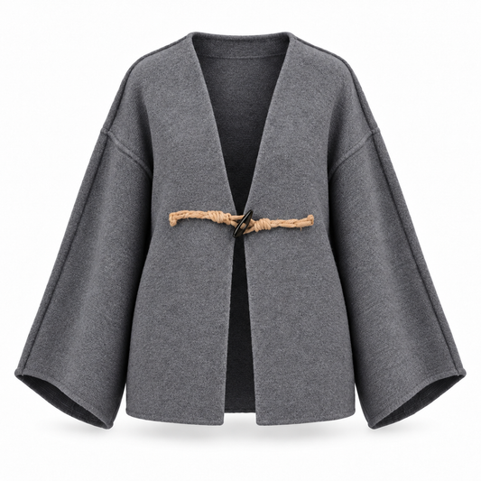 VELORA CAPE Grey