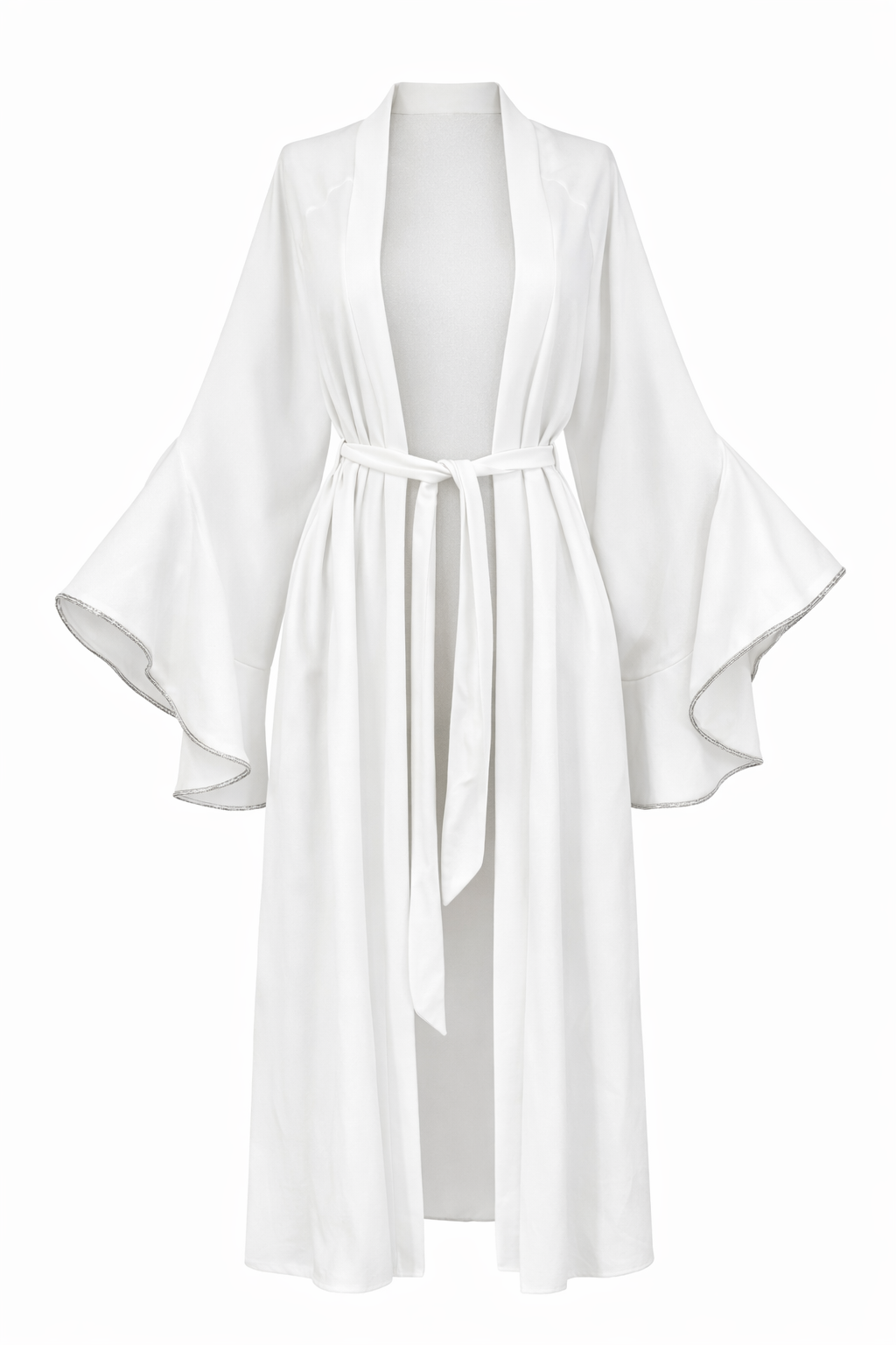 White Abaya Dress
