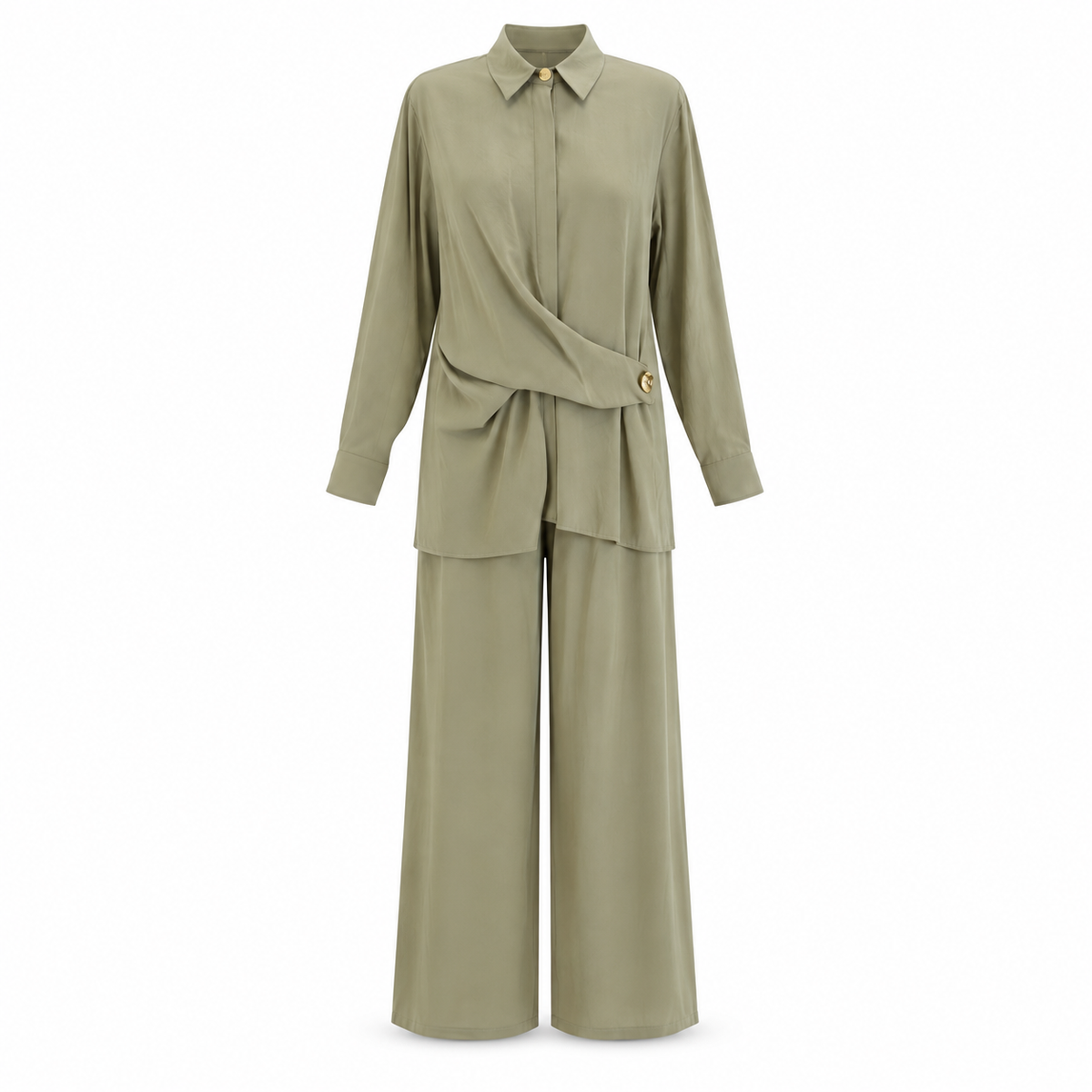 VELORA SET Light Olive Green