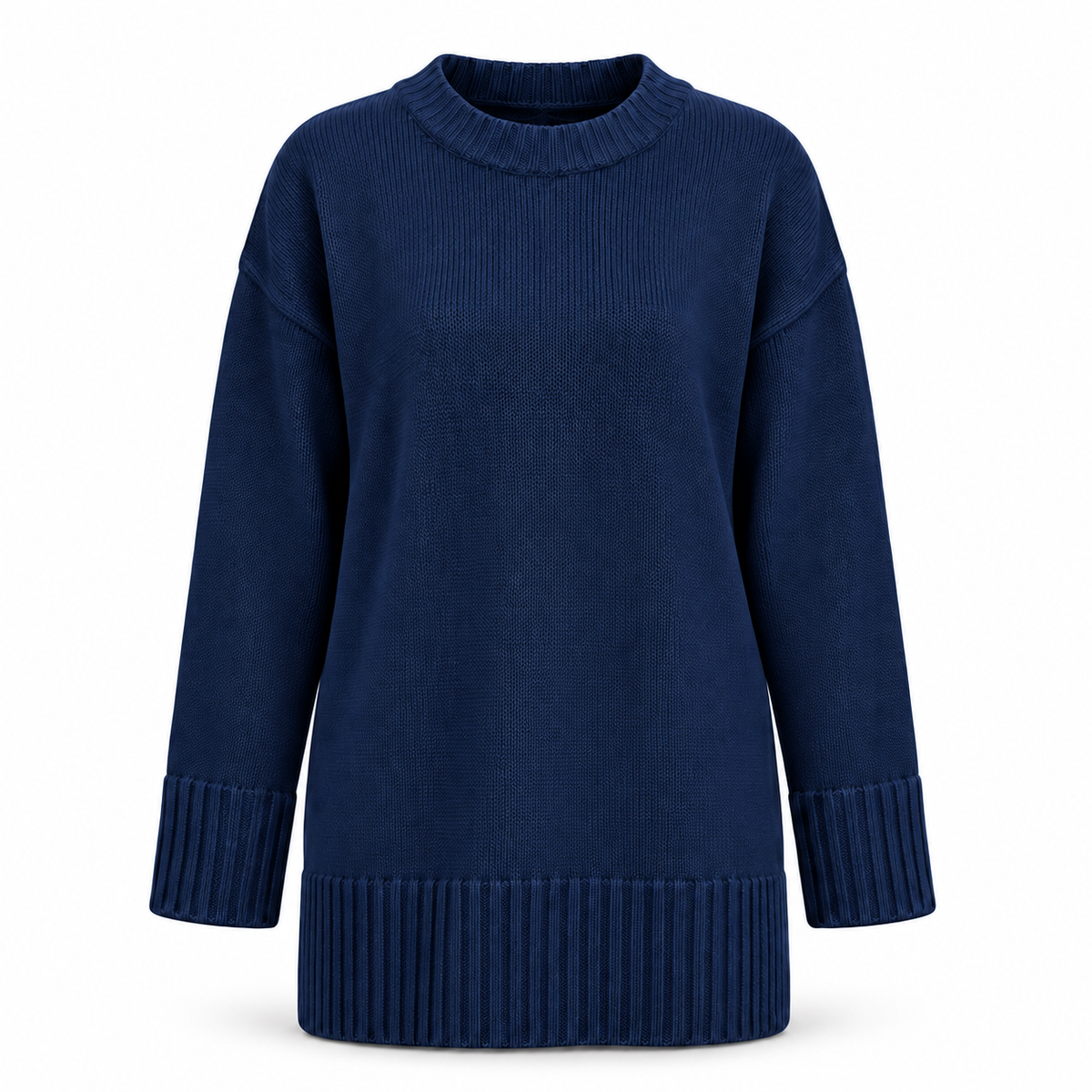 ESTELLE KNIT SWEATER NAVY