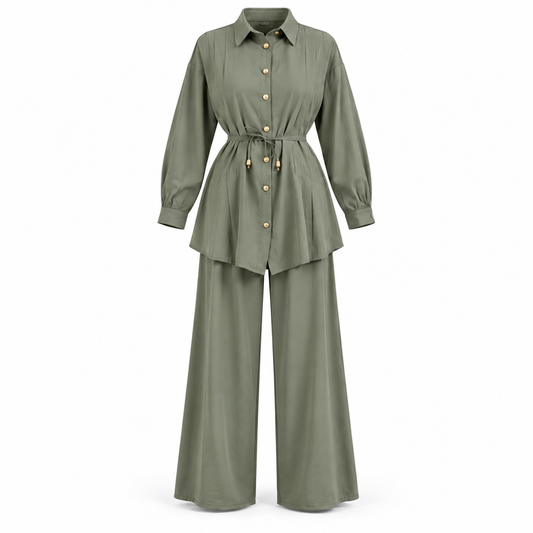 STELLA SET OLIVE GREEN
