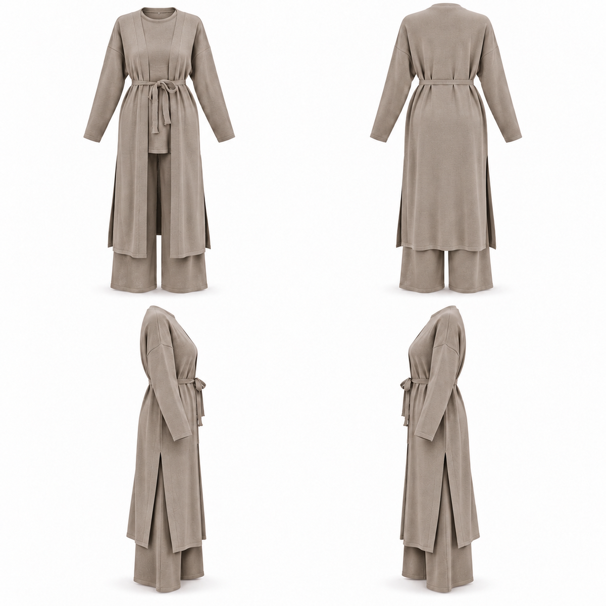 ODELIA GREIGE SET