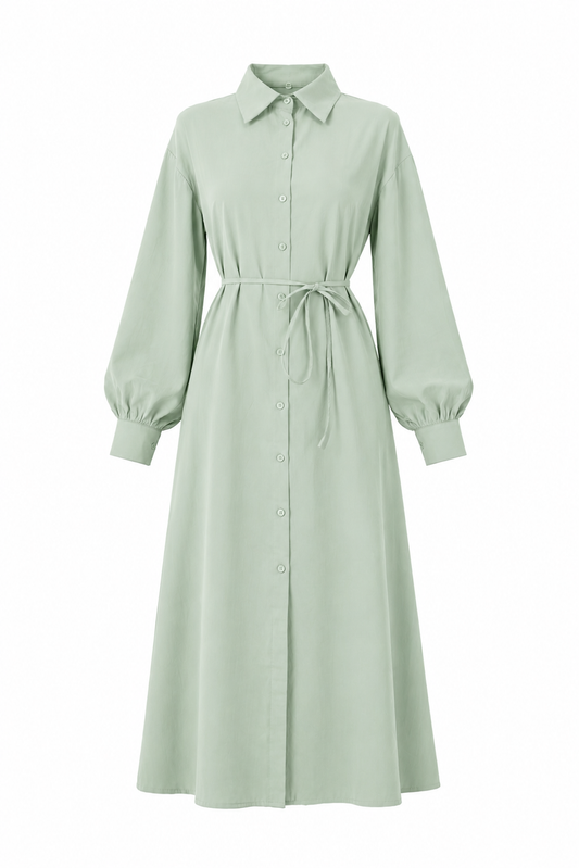 Elyanne Long Shirt Mint Green