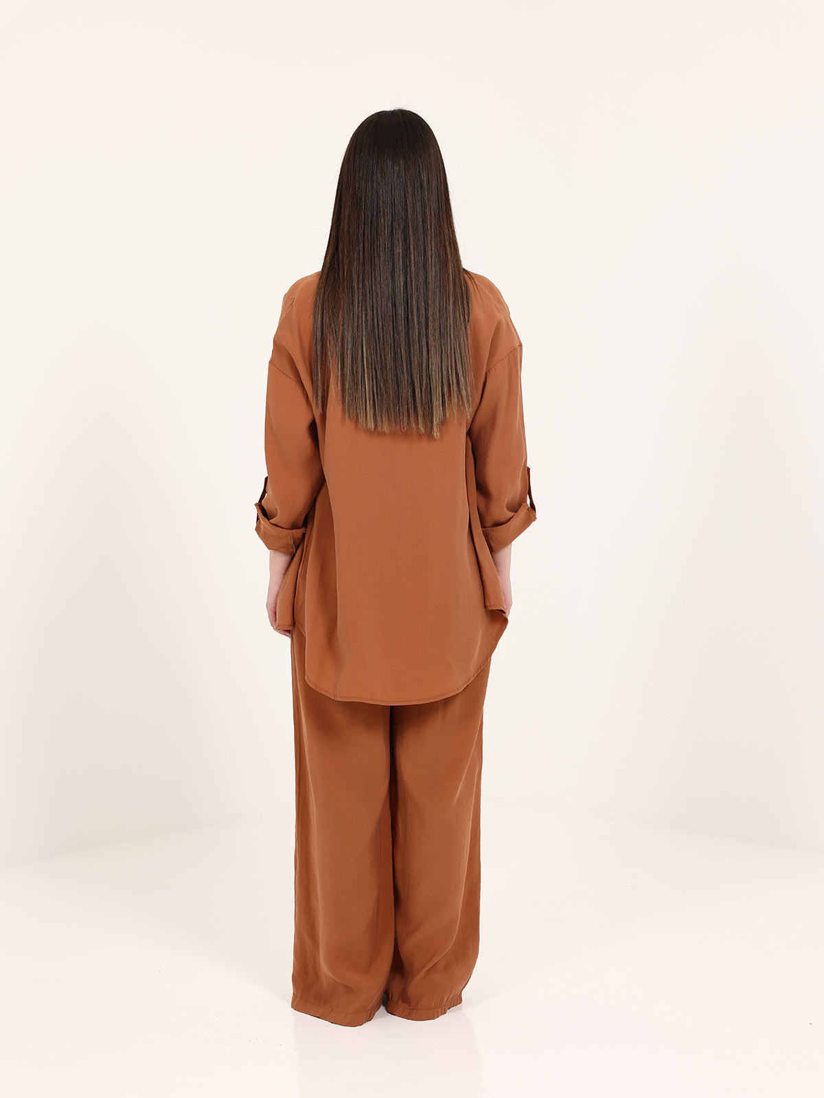 Brick High-Low Hem Modal Set