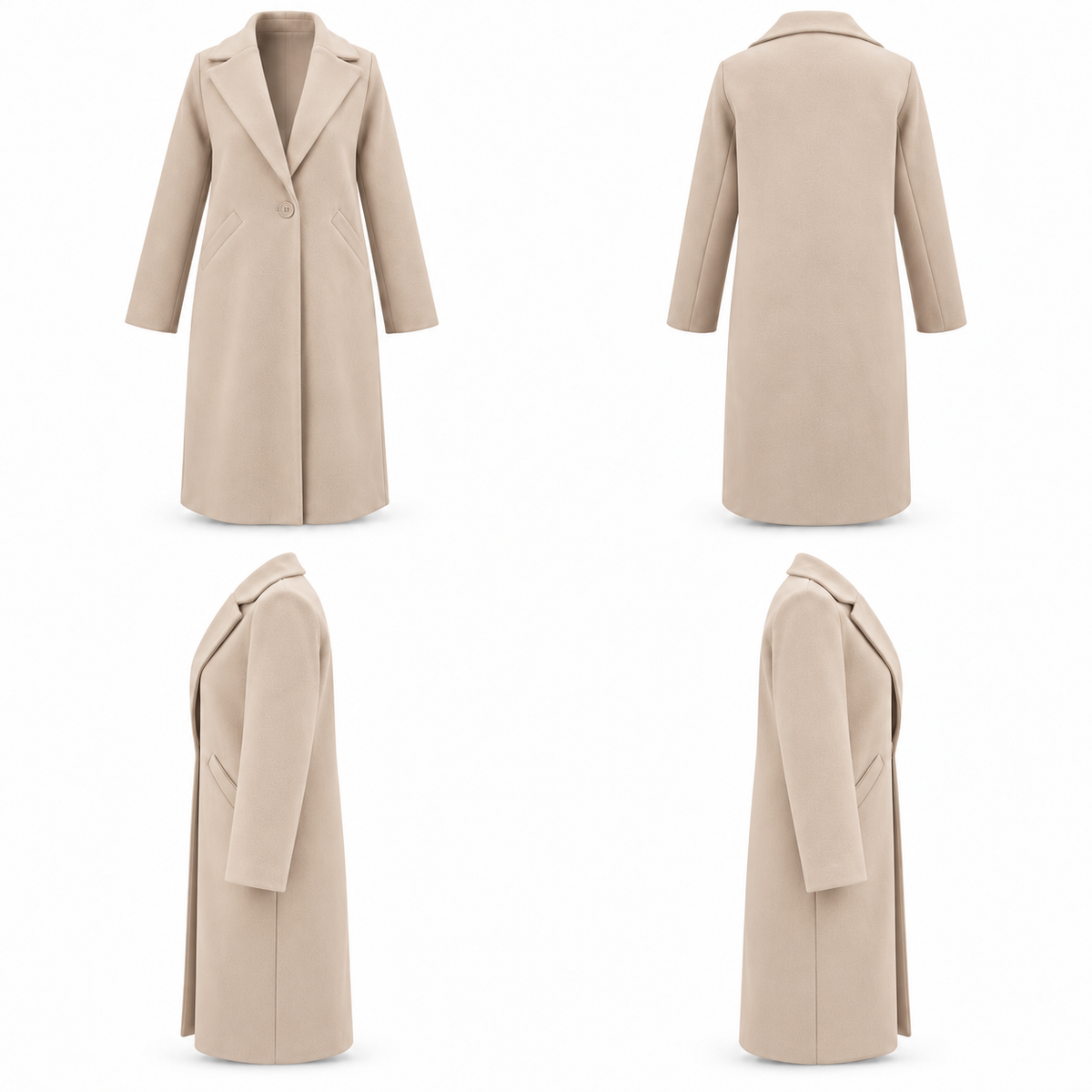 LEONIE COAT BEIGE