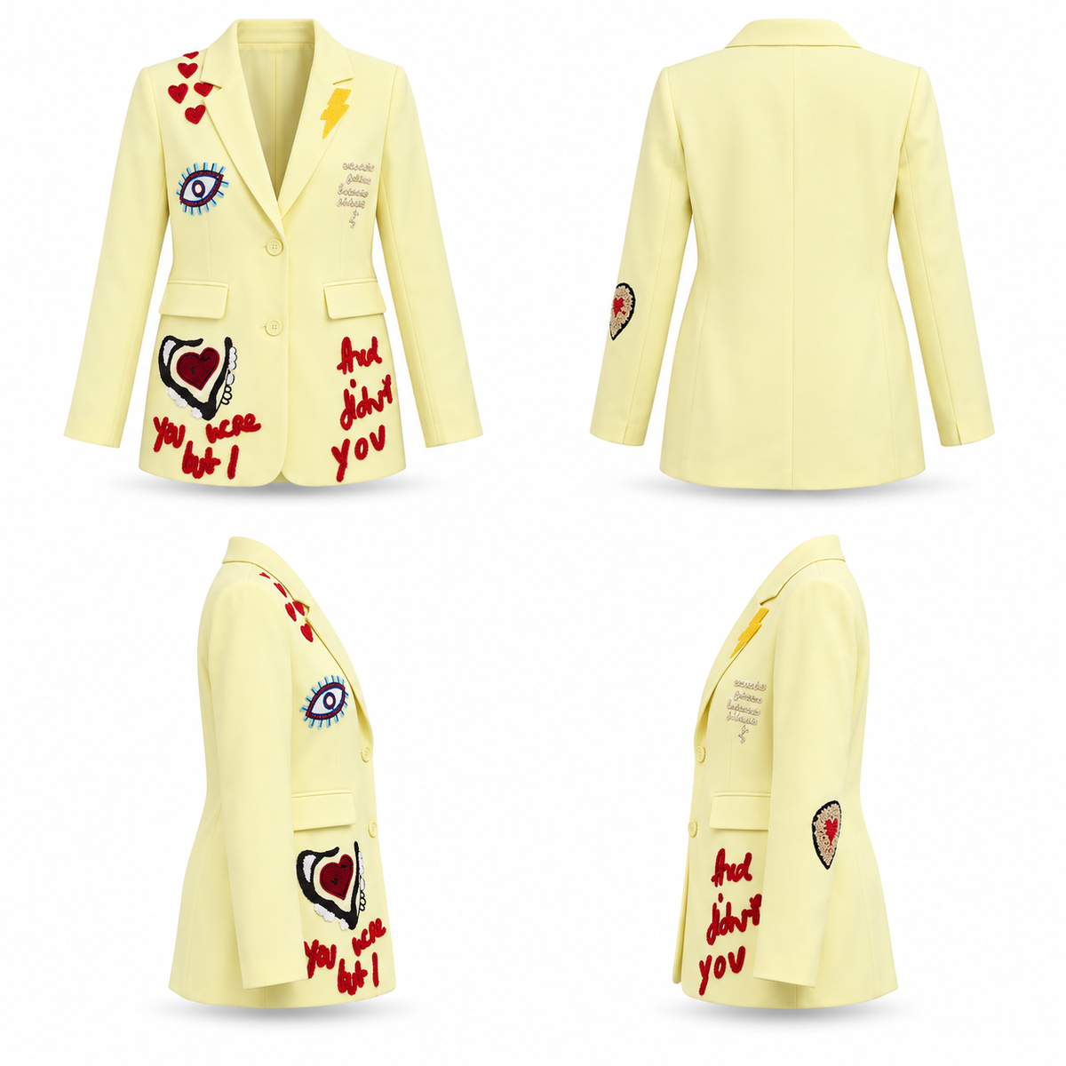 Butter Yellow Love Blazer