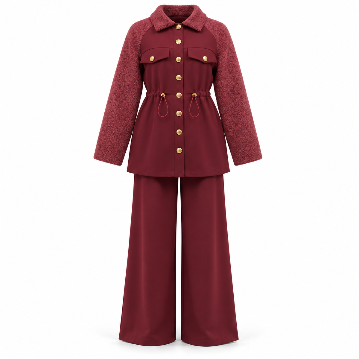 CAVELLE SET Burgandy