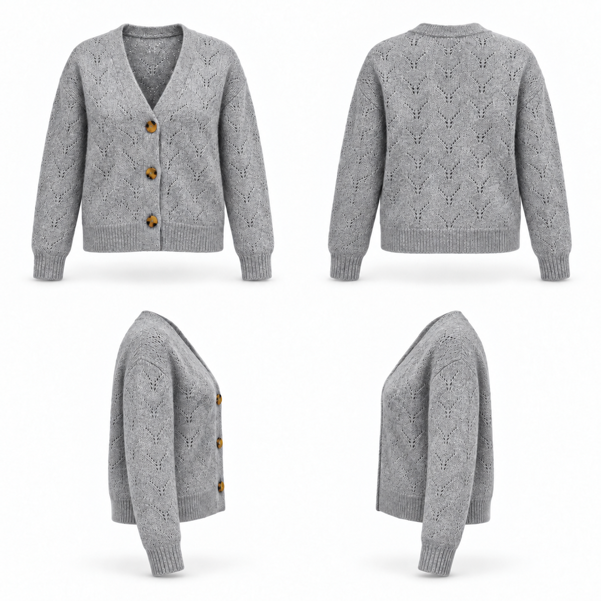 NELA CARDIGAN Grey