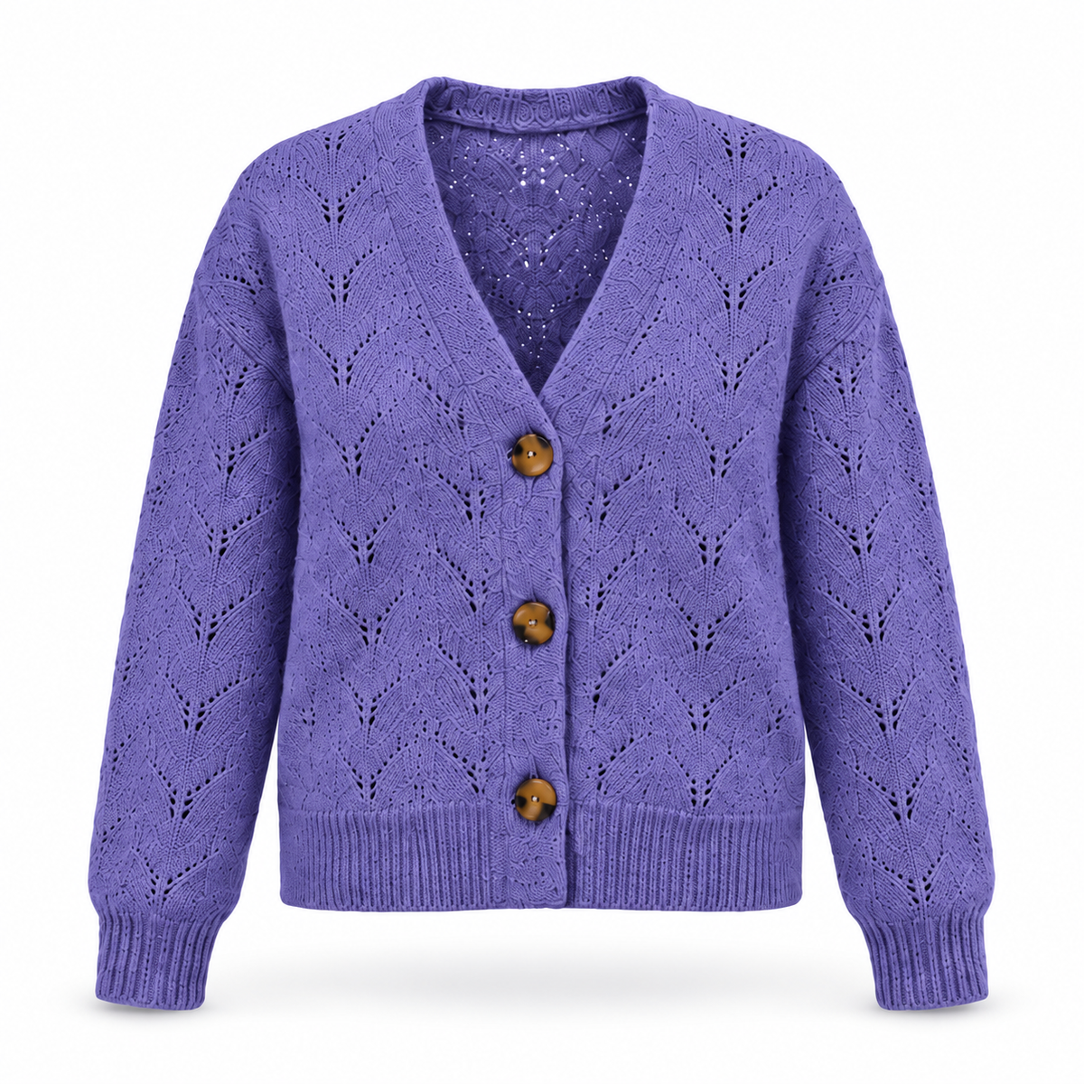 NELA CARDIGAN Purple