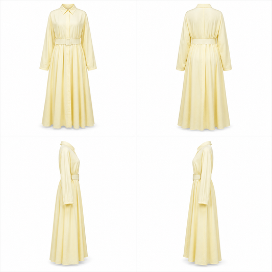 CELOURA DRESS Yellow