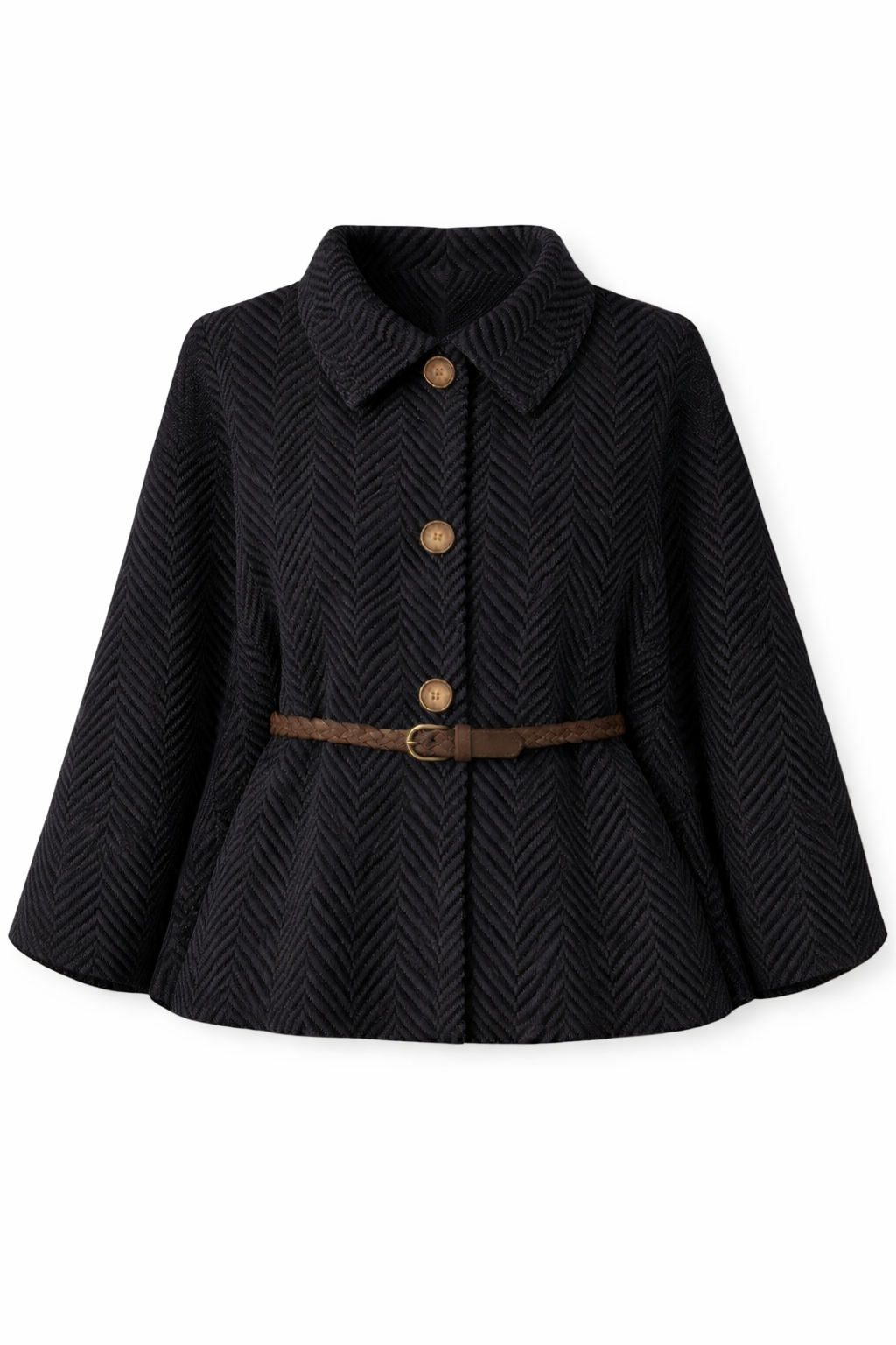 ELORA CAPE Black