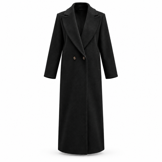 AURELIA LONG COAT BLACK