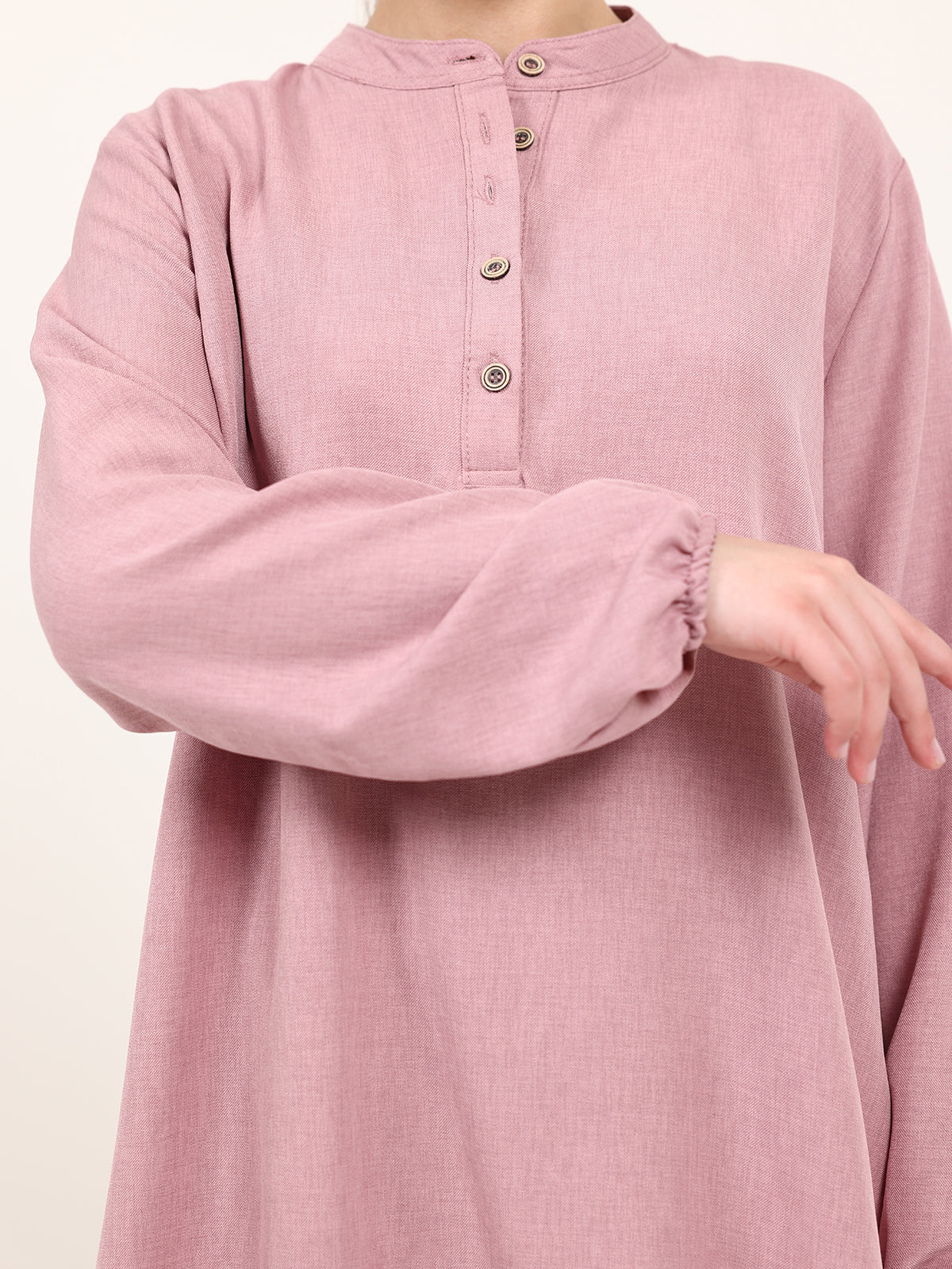 Dark Pink Linen Cotton Set