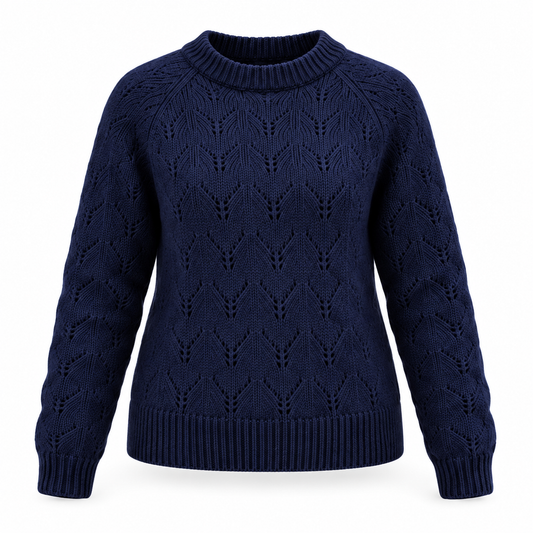 NELO SWEATER Navy Blue