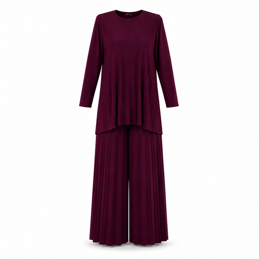 DELUNE SET Mulberry Purple