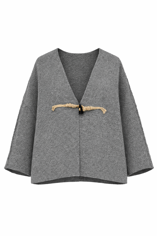 VELORA CAPE Grey