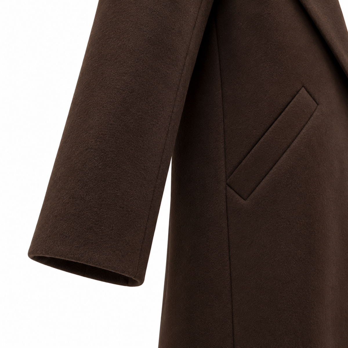 LEONIE COAT BROWN