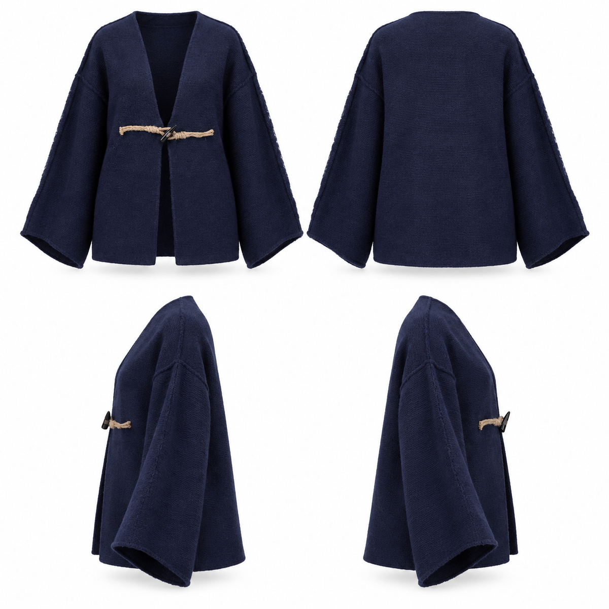 VELORA CAPE Navy
