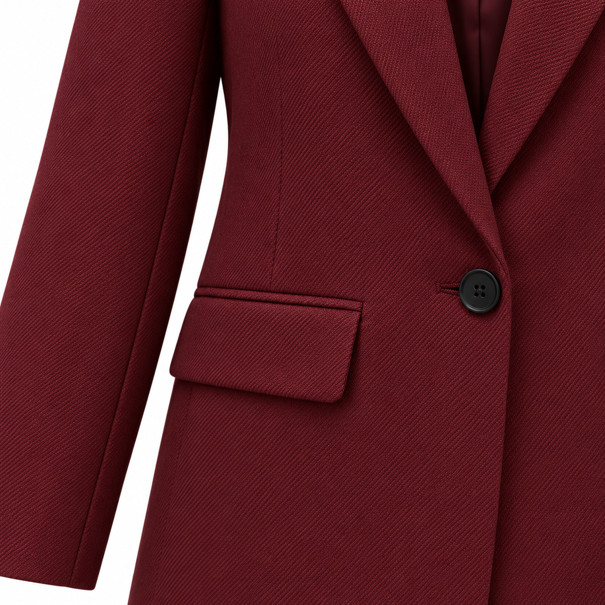 ARDEN BLAZER BURGANDY