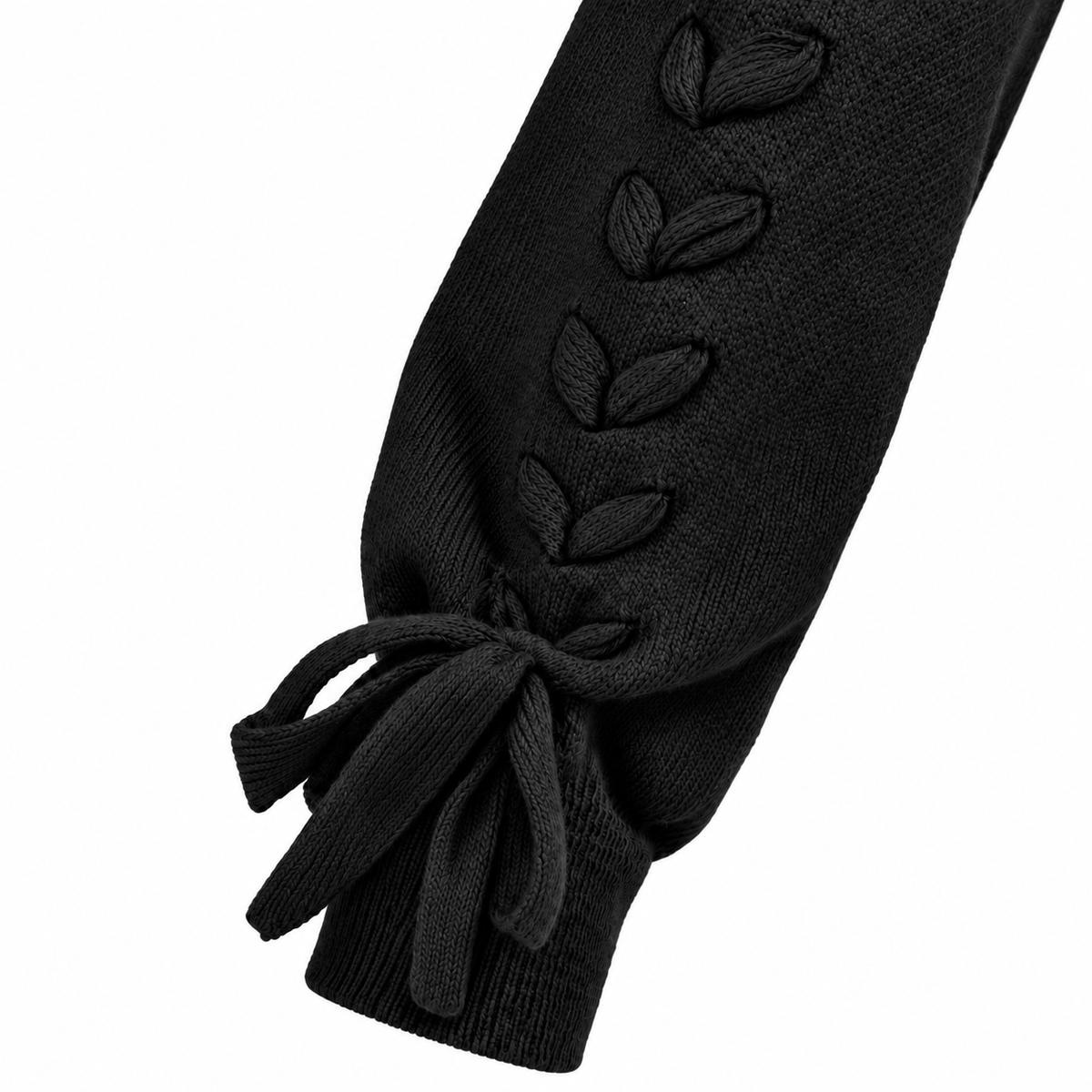 VELMIRA BLACK KNIT SET