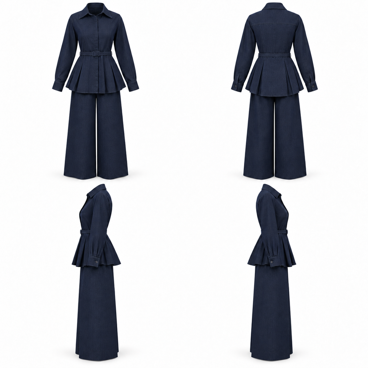 Denvella Denim Set