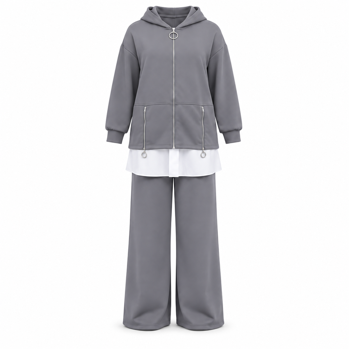 ELVA SET Grey